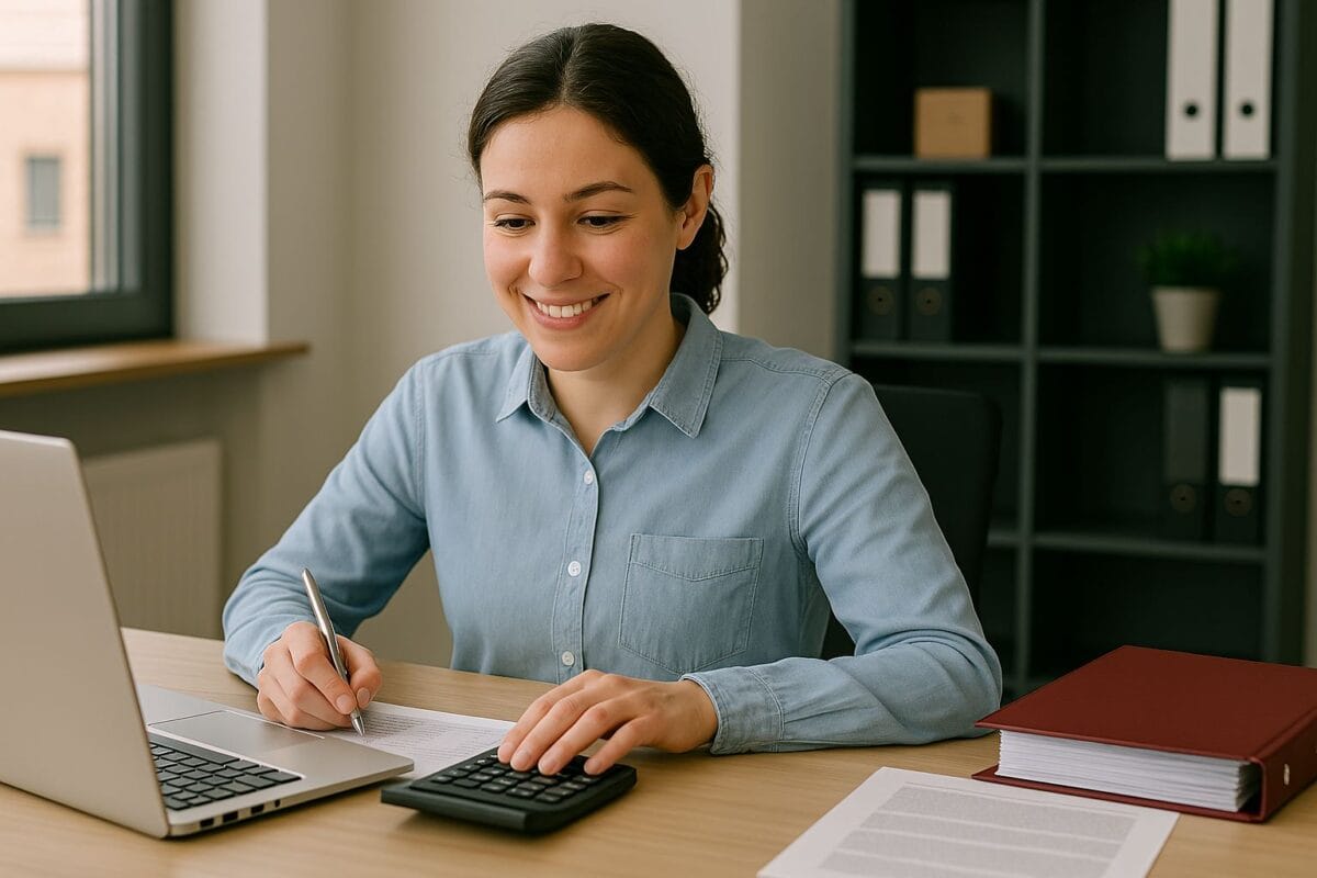 Redovisning nivå 1 | NTI-skolan | Bilden är AI-genererad