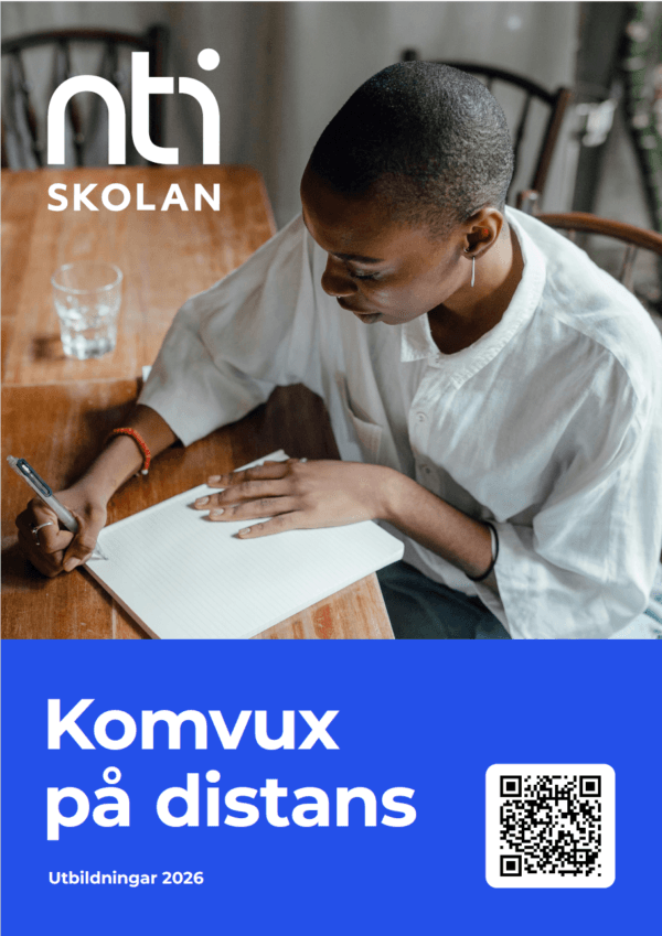 Bild på NTI-skolans utbildningskatalog